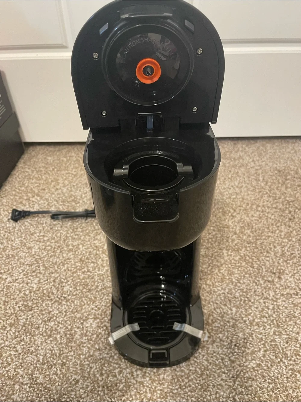 Mainstays Single-Serve Black Coffee Maker |14oz | Black - Picture 2 of 9